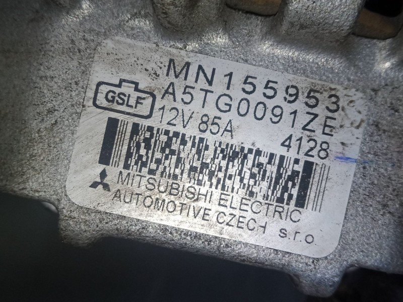 Recambio de alternador para smart forfour (454) 1.5 (454.032) referencia OEM IAM A5TG0091ZE  