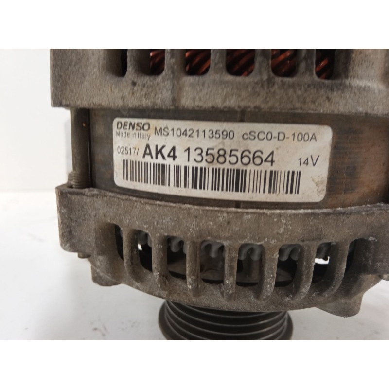 Recambio de alternador para opel corsa e (x15) 1.4 (08, 68) referencia OEM IAM 13585664  
