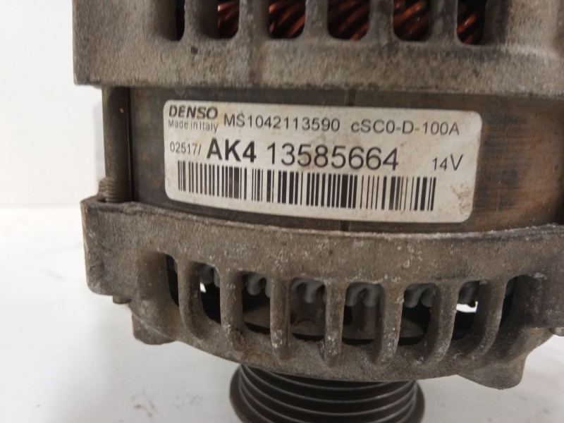 Recambio de alternador para opel corsa e (x15) 1.4 (08, 68) referencia OEM IAM 13585664  