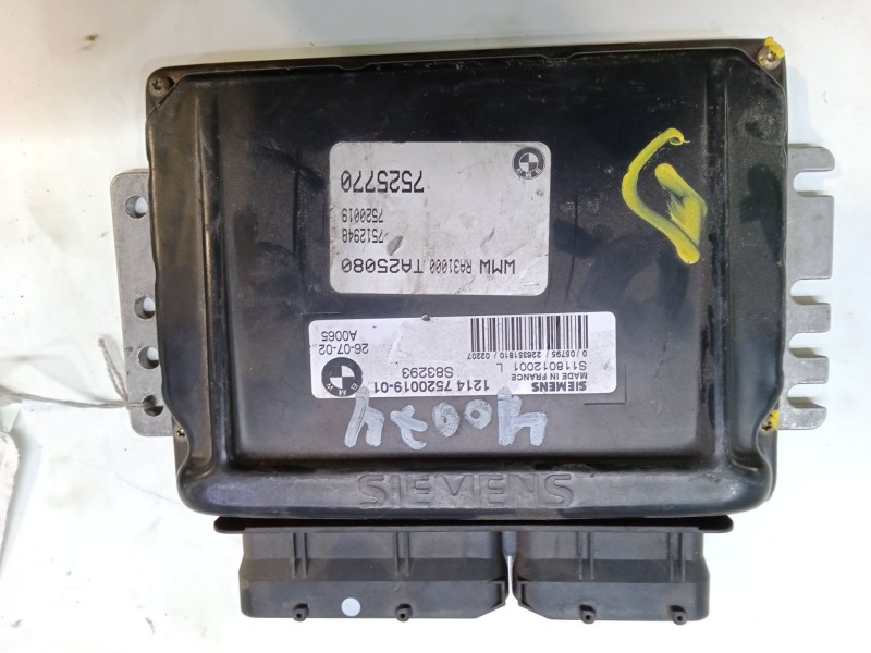 Recambio de centralita motor uce para mini mini (r50, r53) one referencia OEM IAM S118012001L  1214752001901