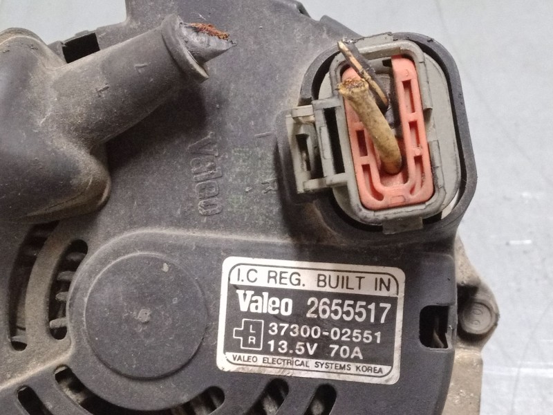 Recambio de alternador para hyundai getz (tb) 1.1 referencia OEM IAM 3730002551  