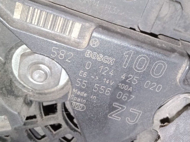 Recambio de alternador para opel astra h (a04) 2.0 turbo (l48) referencia OEM IAM 0124425020  