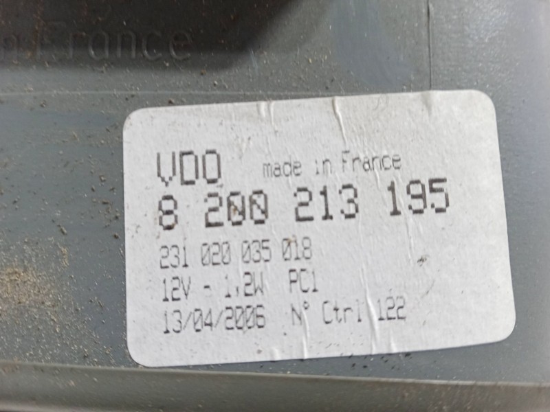 Recambio de cuadro instrumentos para renault twingo i (c06_) 1.2 16v (c06c, c06d, c06k) referencia OEM IAM 8200213195  