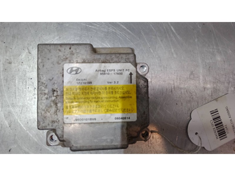 Recambio de centralita airbag para hyundai matrix (fc) 1.5 crdi referencia OEM IAM 9591017600  
