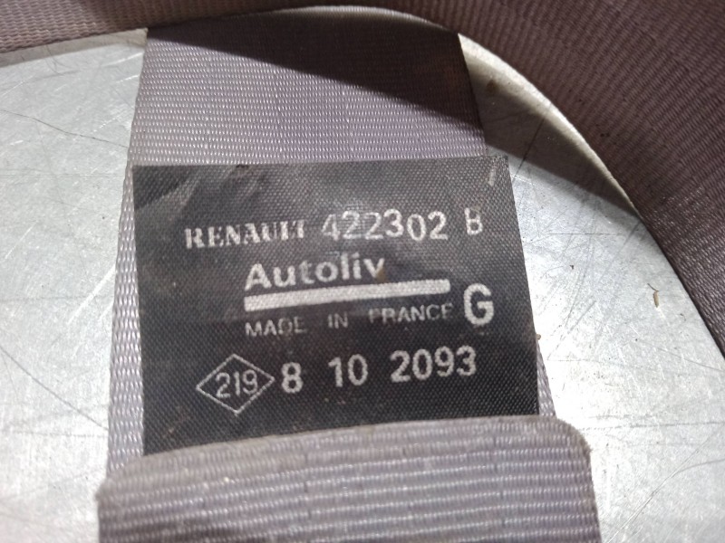 Recambio de cinturon seguridad trasero izquierdo para renault twingo i (c06_) 1.2 (c067) referencia OEM IAM   