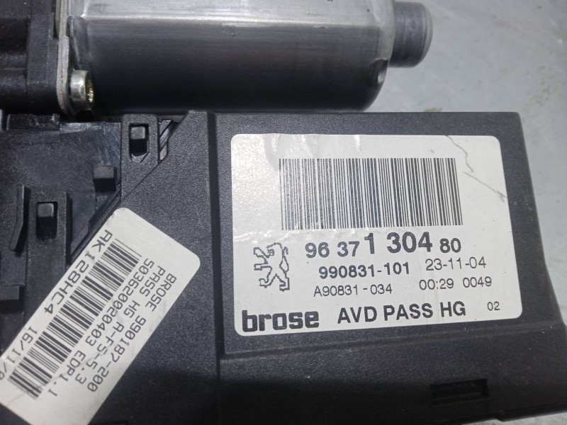 Recambio de elevalunas electrico delantero derecho para peugeot 307 sw (3h) 1.6 hdi 110 referencia OEM IAM   