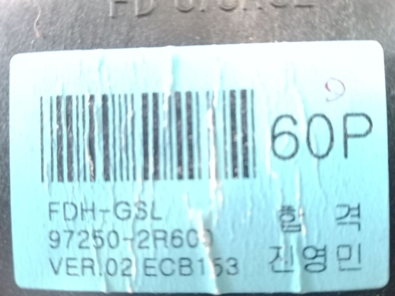 Recambio de mando climatizador para hyundai i30 (fd) 1.4 referencia OEM IAM 972502r600  