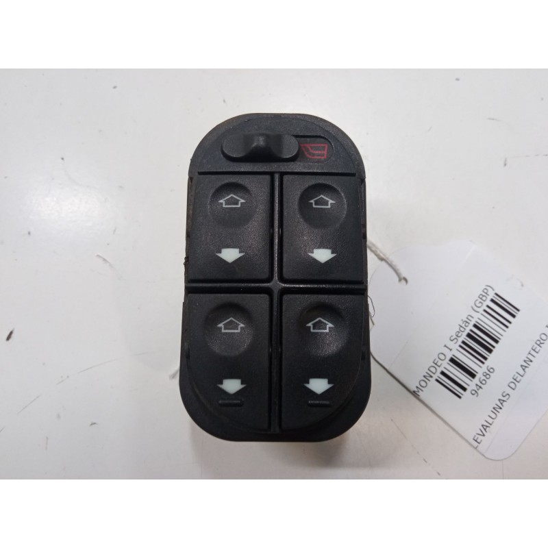 Recambio de mando elevalunas delantero izquierdo para ford mondeo i sedán (gbp) 2.0 i 16v referencia OEM IAM 93BG14A132AA  