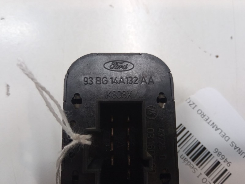 Recambio de mando elevalunas delantero izquierdo para ford mondeo i sedán (gbp) 2.0 i 16v referencia OEM IAM 93BG14A132AA  