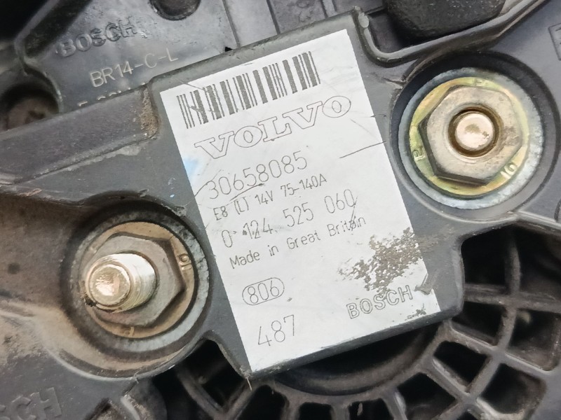 Recambio de alternador para volvo s60 i (384) d5 referencia OEM IAM 0124525060 30658085 