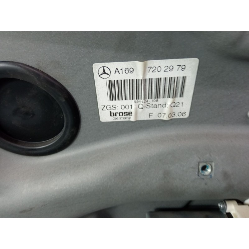 Recambio de elevalunas electrico delantero izquierdo para mercedes-benz clase a (w169) a 180 cdi (169.007, 169.307) referencia O