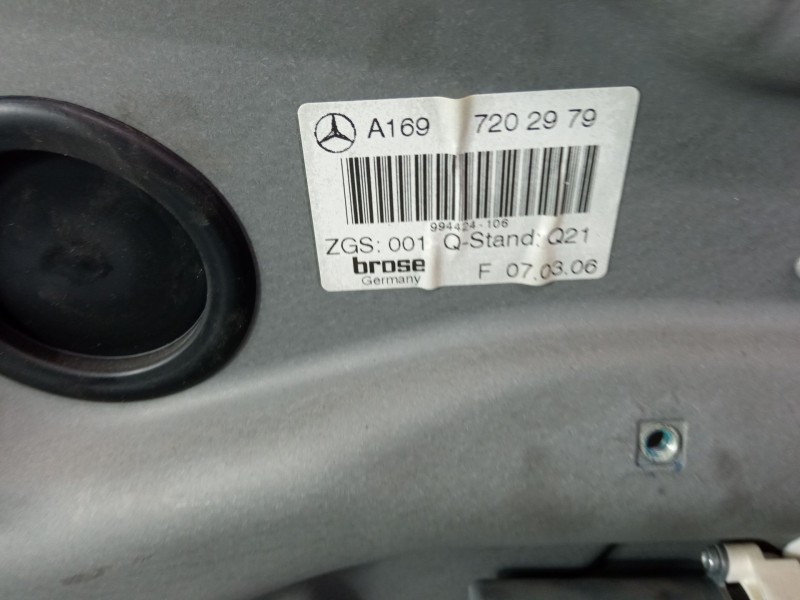 Recambio de elevalunas electrico delantero izquierdo para mercedes-benz clase a (w169) a 180 cdi (169.007, 169.307) referencia O