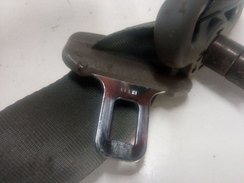 Recambio de cinturon seguridad trasero derecho para chevrolet aveo / kalos hatchback (t250, t255) 1.2 referencia OEM IAM   
