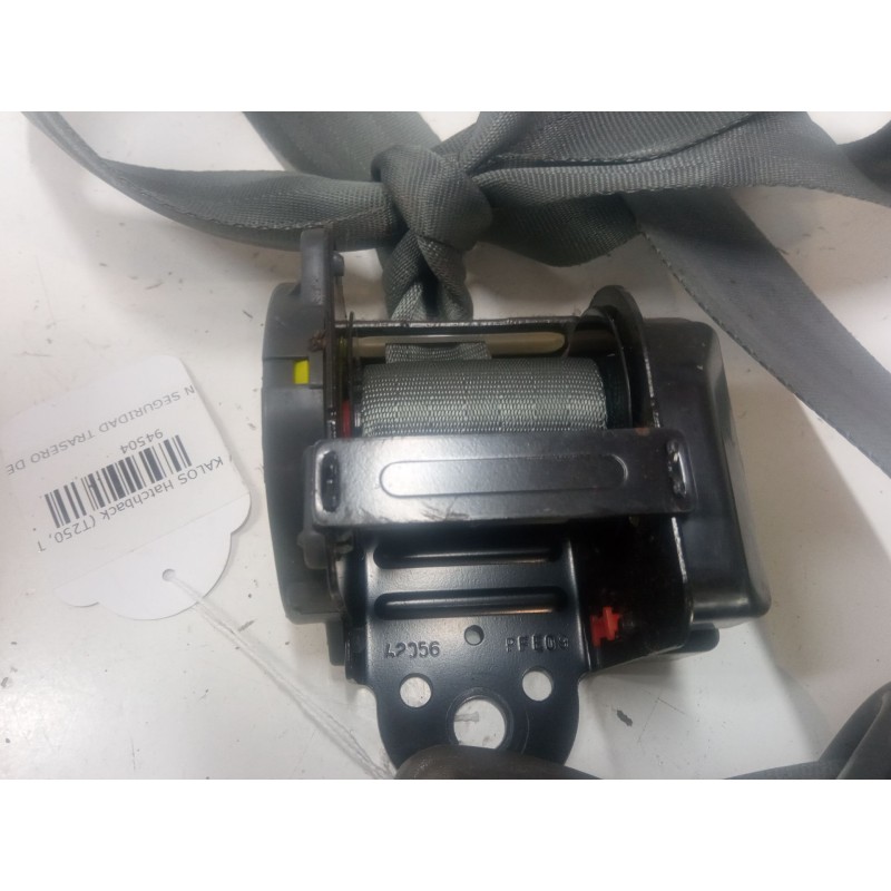 Recambio de cinturon seguridad trasero derecho para chevrolet aveo / kalos hatchback (t250, t255) 1.2 referencia OEM IAM   