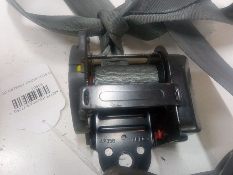 Recambio de cinturon seguridad trasero derecho para chevrolet aveo / kalos hatchback (t250, t255) 1.2 referencia OEM IAM   