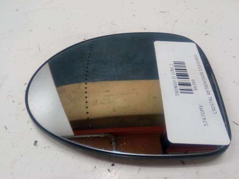 Recambio de cristal retrovisor izquierdo para renault twingo ii (cn0_) 1.2 16v (cn0k, cn0v) referencia OEM IAM   
