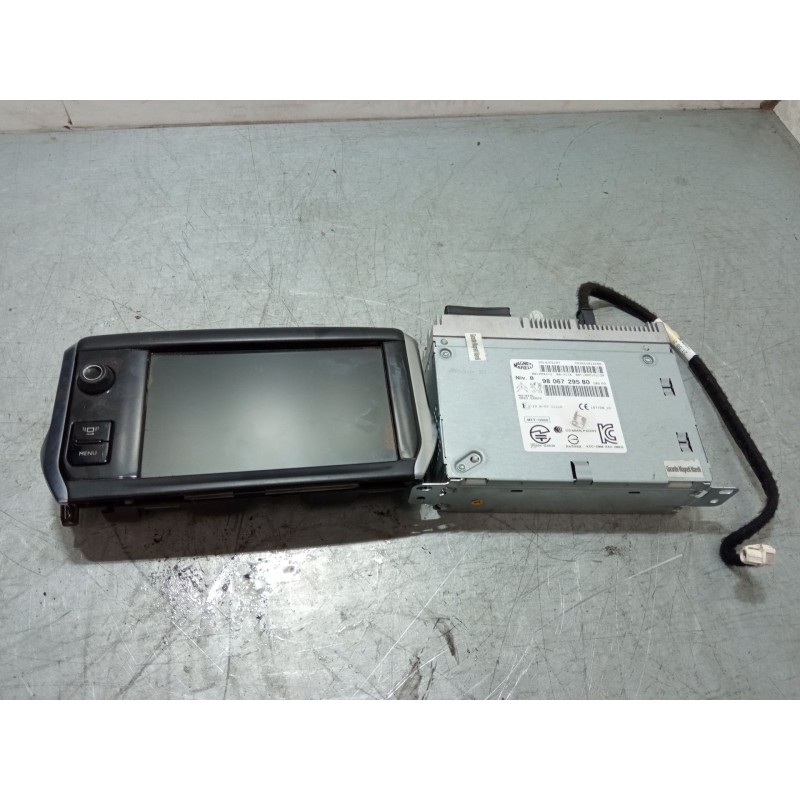 Recambio de pantalla multifuncion para peugeot 208 i (ca_, cc_) 1.2 vti 82 referencia OEM IAM   