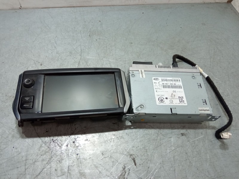 Recambio de pantalla multifuncion para peugeot 208 i (ca_, cc_) 1.2 vti 82 referencia OEM IAM   