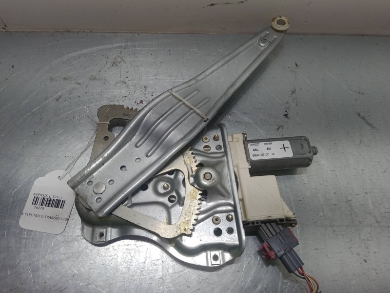 Recambio de elevalunas electrico trasero izquierdo para toyota avensis (_t25_) 2.4 (azt251_) referencia OEM IAM 6984005100  