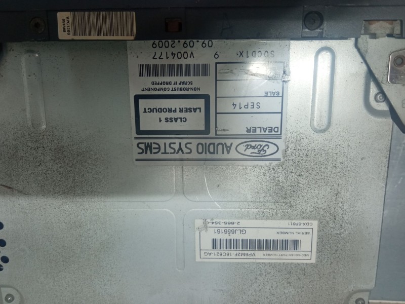 Recambio de radio para ford c-max (dm2) 1.6 tdci referencia OEM IAM   