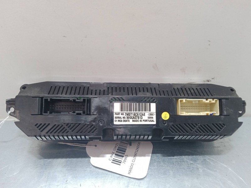 Recambio de mando climatizador para ford c-max (dm2) 1.6 tdci referencia OEM IAM 7m5t18c612ae  