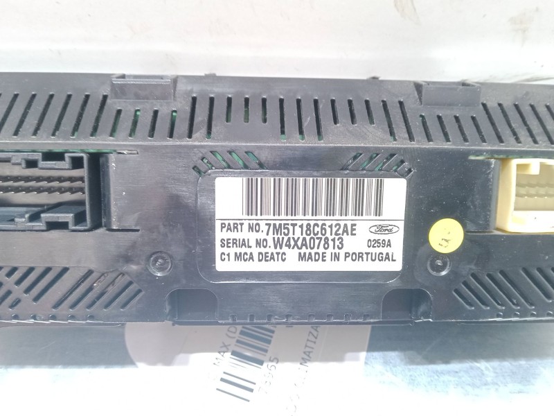 Recambio de mando climatizador para ford c-max (dm2) 1.6 tdci referencia OEM IAM 7m5t18c612ae  