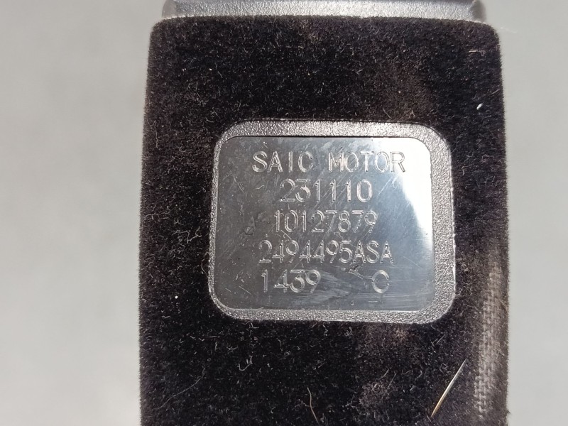 Recambio de anclaje cinturon delantero derecho para mg zs suv (azs1) 1.0 t-gdi referencia OEM IAM 10127879  