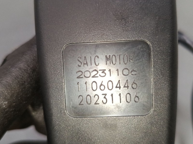 Recambio de anclaje cinturon trasero derecho para mg zs suv (azs1) 1.0 t-gdi referencia OEM IAM 11060446  