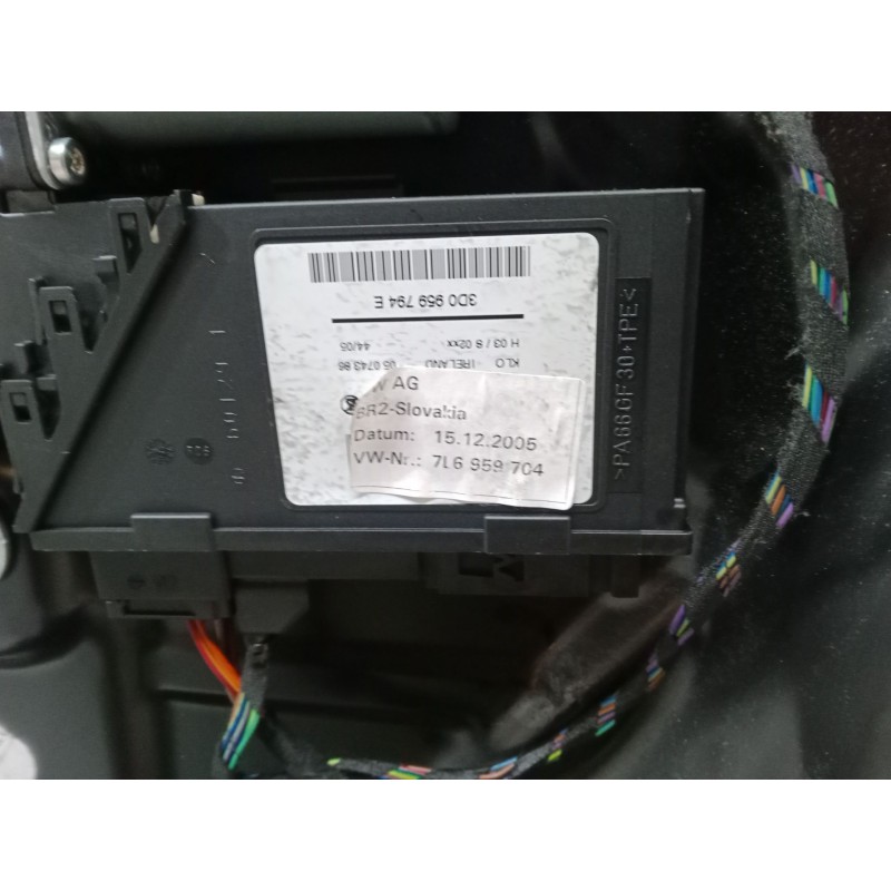 Recambio de elevalunas electrico trasero derecho para volkswagen touareg (7la, 7l6, 7l7) 2.5 r5 tdi referencia OEM IAM 3D1959794