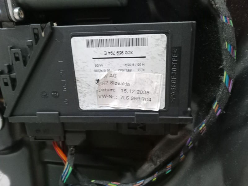Recambio de elevalunas electrico trasero derecho para volkswagen touareg (7la, 7l6, 7l7) 2.5 r5 tdi referencia OEM IAM 3D1959794