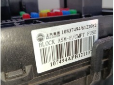 Recambio de caja reles / fusibles para mg zs suv (azs1) 1.0 t-gdi referencia OEM IAM 10837494   2