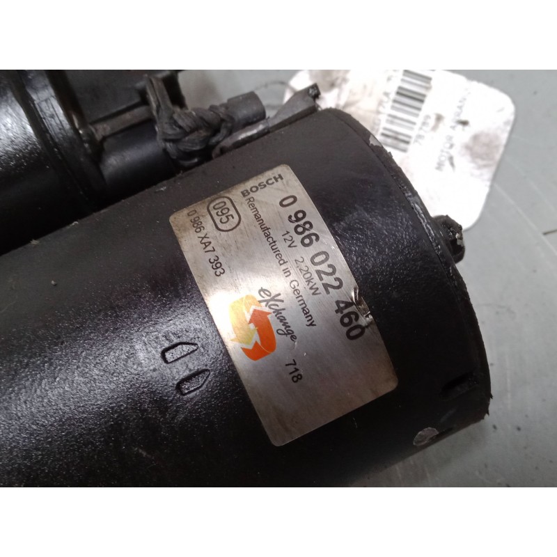 Recambio de motor arranque para volkswagen touareg (7la, 7l6, 7l7) 2.5 r5 tdi referencia OEM IAM 0986022460  