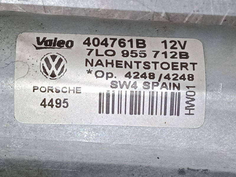 Recambio de motor limpia trasero para volkswagen touareg (7la, 7l6, 7l7) 2.5 r5 tdi referencia OEM IAM 7L0955712B  
