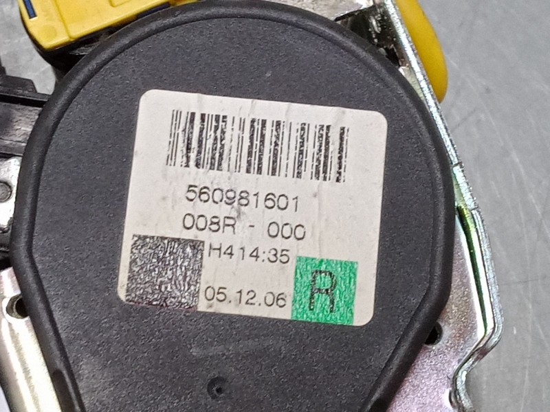 Recambio de cinturon seguridad delantero derecho para volkswagen touareg (7la, 7l6, 7l7) 2.5 r5 tdi referencia OEM IAM   