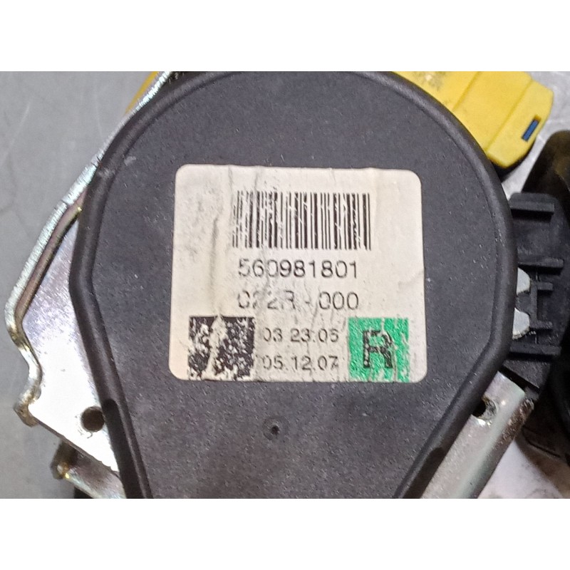Recambio de cinturon seguridad trasero derecho para volkswagen touareg (7la, 7l6, 7l7) 2.5 r5 tdi referencia OEM IAM   