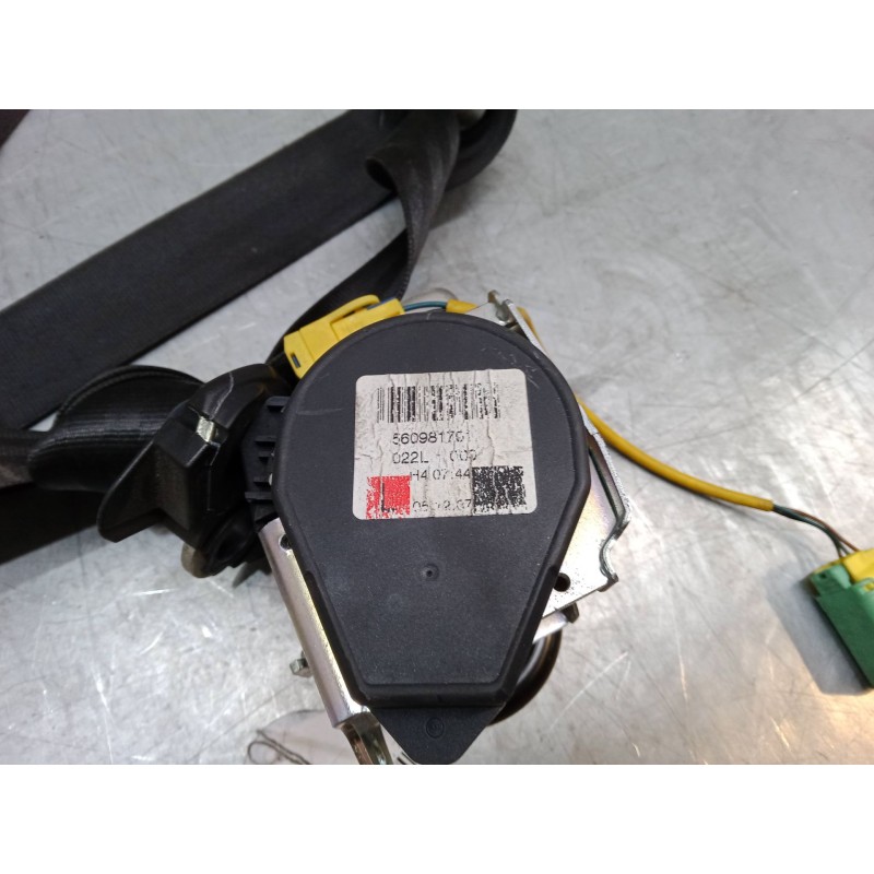Recambio de cinturon seguridad trasero izquierdo para volkswagen touareg (7la, 7l6, 7l7) 2.5 r5 tdi referencia OEM IAM   