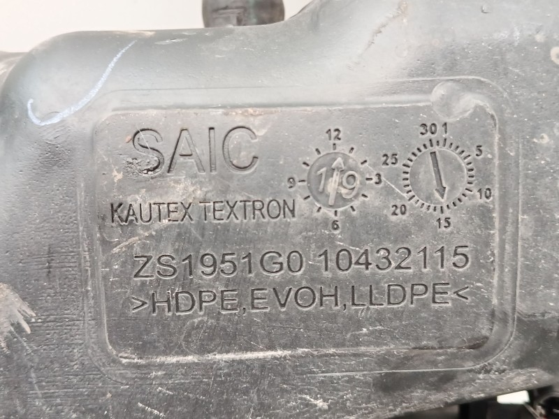 Recambio de deposito combustible para mg zs suv (azs1) 1.0 t-gdi referencia OEM IAM 10432115  