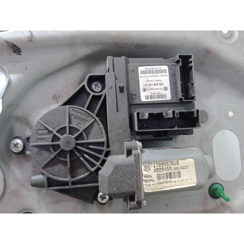 Recambio de elevalunas electrico delantero izquierdo para volkswagen caddy iii furgoneta/monovolumen (2ka, 2kh, 2ca, 2ch) 1.9 td