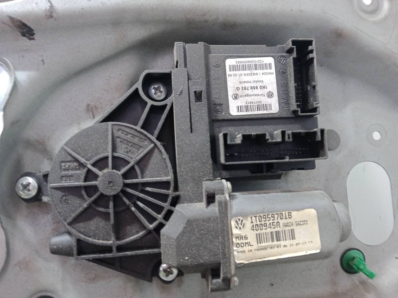 Recambio de elevalunas electrico delantero izquierdo para volkswagen caddy iii furgoneta/monovolumen (2ka, 2kh, 2ca, 2ch) 1.9 td