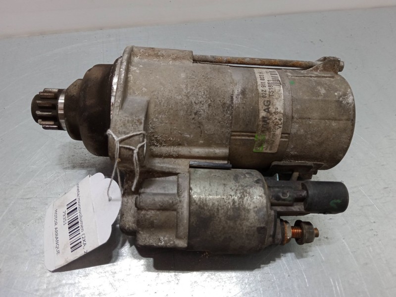 Recambio de motor arranque para volkswagen caddy iii furgoneta/monovolumen (2ka, 2kh, 2ca, 2ch) 1.9 tdi referencia OEM IAM 02Z91