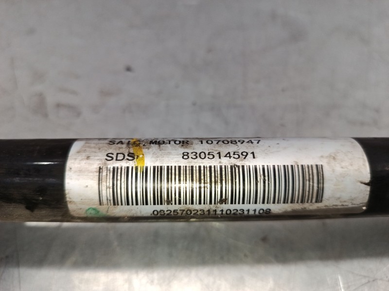 Recambio de transmision delantera izquierda para mg zs suv (azs1) 1.0 t-gdi referencia OEM IAM 10708947 830514591 