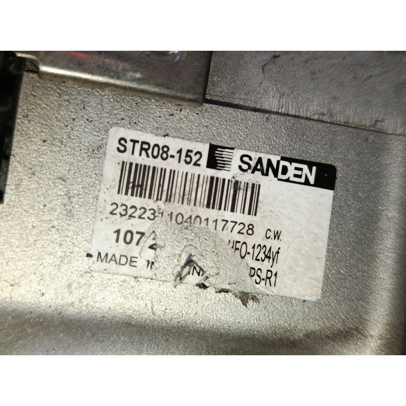 Recambio de compresor a/a para mg zs suv (azs1) 1.0 t-gdi referencia OEM IAM 10723614 STR08152 