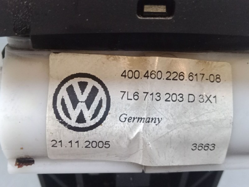 Recambio de palanca cambio para volkswagen touareg (7la, 7l6, 7l7) 2.5 r5 tdi referencia OEM IAM 7L6713203D3X1  