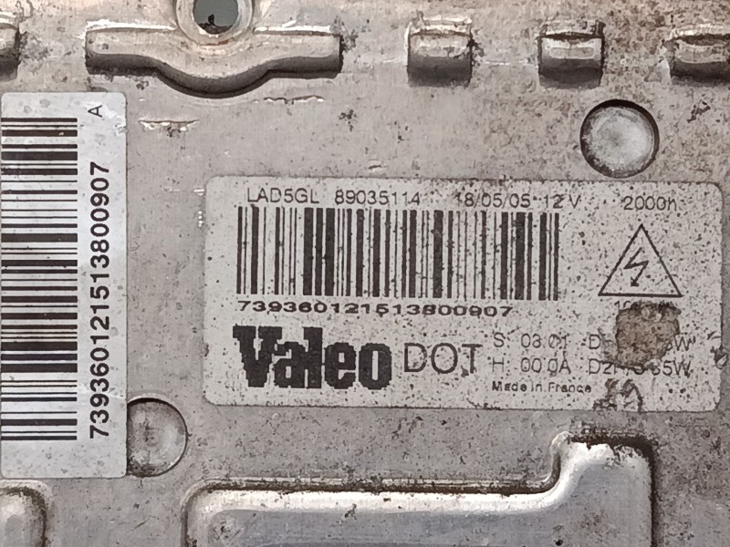 Recambio de centralita faros xenon para renault laguna ii (bg0/1_) 1.9 dci (bg08, bg0g) referencia OEM IAM   