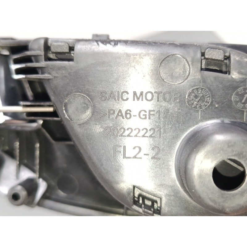 Recambio de maneta interior puerta delantera izquierda para mg zs suv (azs1) 1.0 t-gdi referencia OEM IAM 20222221  