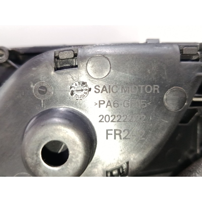 Recambio de maneta interior puerta delantera derecha para mg zs suv (azs1) 1.0 t-gdi referencia OEM IAM 20222222  
