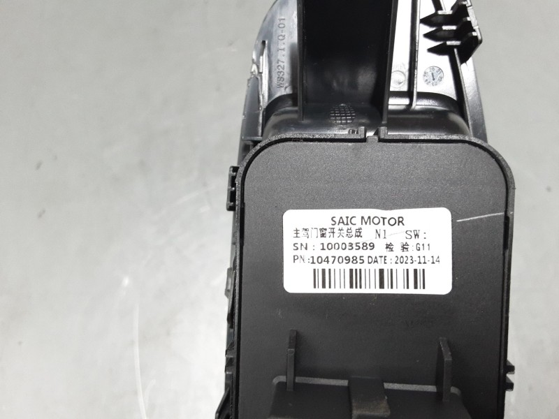 Recambio de mando elevalunas delantero izquierdo para mg zs suv (azs1) 1.0 t-gdi referencia OEM IAM 10470985  