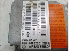 Recambio de centralita airbag para mercedes-benz clase a (w168) a 170 cdi (168.009, 168.109) referencia OEM IAM 0018203126  0285