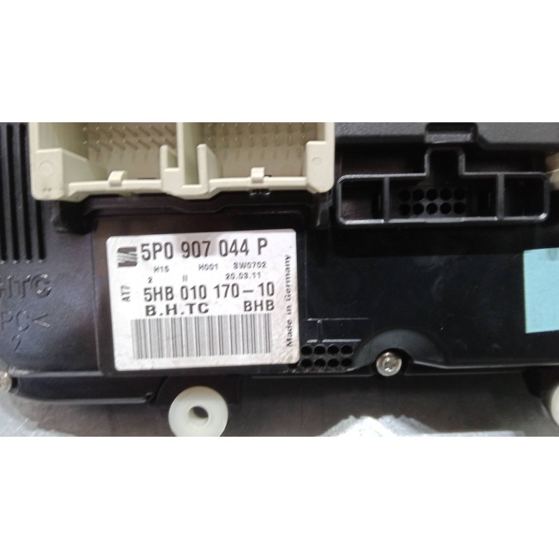 Recambio de mando climatizador para seat altea xl (5p5, 5p8) 2.0 tdi 16v 4x4 referencia OEM IAM 5P0907044P  