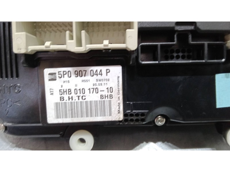 Recambio de mando climatizador para seat altea xl (5p5, 5p8) 2.0 tdi 16v 4x4 referencia OEM IAM 5P0907044P  